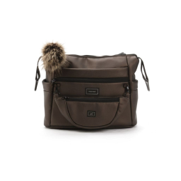 Коляска 2 в 1 Adamex Vasco Deluxe V-SM16 Бежевый металлик экокожа