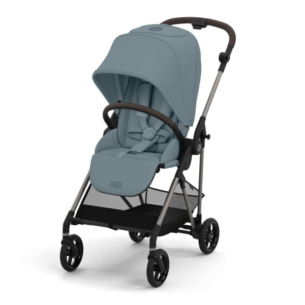 Прогулочная коляска Cybex Melio 2024 Stormy Blue (Синий)