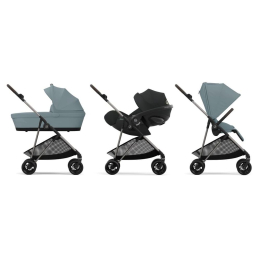 Прогулочная коляска Cybex Melio 2025 Stormy Blue (Синий)