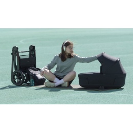 Коляска 2 в 1 Carrello Omega+ Plus CRL-6540 Cosmo Black (Черный)