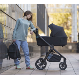 Коляска 2 в 1 Carrello Omega+ Plus CRL-6540 Cosmo Black (Черный)