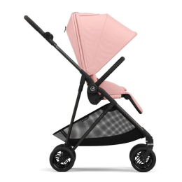 Прогулочная коляска Cybex Melio Carbon Hibiscus Red (гибискус красный)