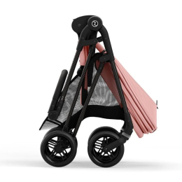 Прогулочная коляска Cybex Melio Carbon Hibiscus Red (гибискус красный)