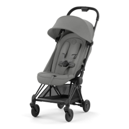 Прогулочная коляска Cybex Coya Mirage Grey шасси Matt Black