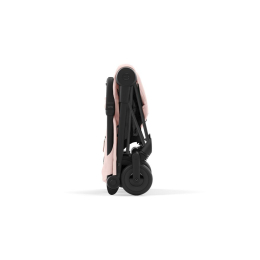 Прогулочная коляска Cybex Coya Peach Pink шасси Matt Black (бампер+дождевик)