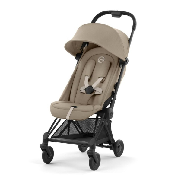 Прогулочная коляска Cybex Coya Cozy Beige шасси Matt Black