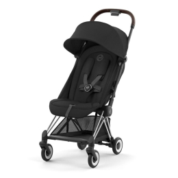 Прогулочная коляска Cybex Coya Sepia Black шасси Chrome