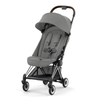 Прогулочная коляска Cybex Coya Mirage Grey шасси Chrome