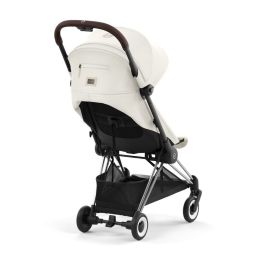 Прогулочная коляска Cybex Coya Off White шасси Chrome