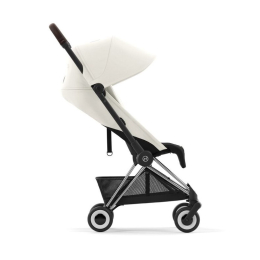 Прогулочная коляска Cybex Coya Off White шасси Chrome