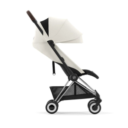 Прогулочная коляска Cybex Coya Off White шасси Chrome