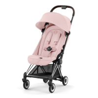 Прогулочная коляска Cybex Coya Peach Pink шасси Chrome