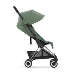 Прогулочная коляска Cybex Coya Leaf Green шасси Chrome