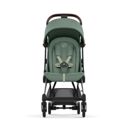 Прогулочная коляска Cybex Coya Leaf Green шасси Chrome