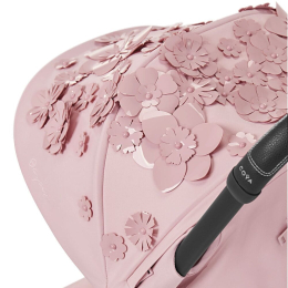 Прогулочная коляска Cybex Coya Fashion Collections Pale Blush (розовые цветы)