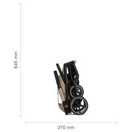 Прогулочная коляска Cybex Beezy Canvas White (Белый)