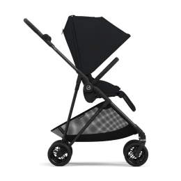 Прогулочная коляска Cybex Melio Carbon 2024 Magic Black (Черный)