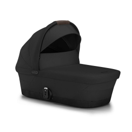 Коляска для двойни 2 в 1 Cybex Gazelle S Moon Black (2 люльки и 2 сиденья)
