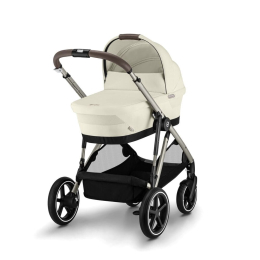 Коляска для двойни 2 в 1 Cybex Gazelle S цвет Seashell Beige (2 люльки и 2 сиденья)