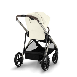Коляска для двойни 2 в 1 Cybex Gazelle S цвет Seashell Beige (2 люльки и 2 сиденья)