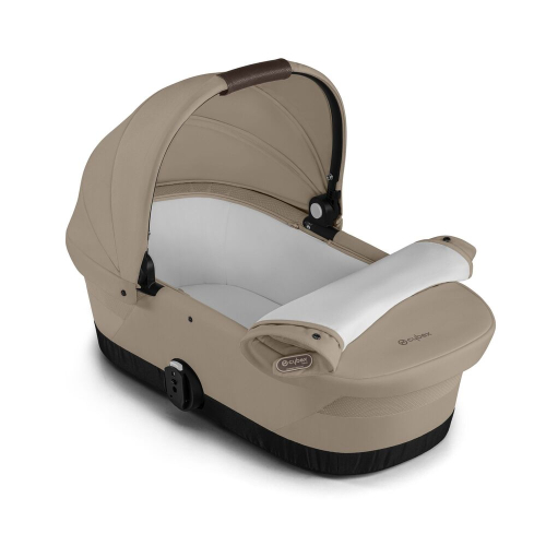 Коляска для двойни 2 в 1 Cybex Gazelle S цвет Almond Beige рама Taupe Frame