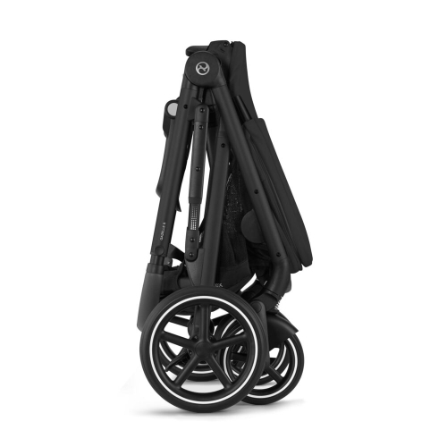 Прогулочная коляска для двойни и погодок Cybex Gazelle S Moon Black (Черный) рама Black Frame (Черная)