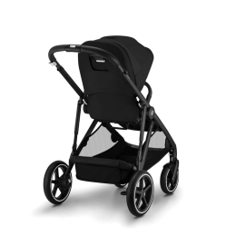 Прогулочная коляска для двойни и погодок Cybex Gazelle S Moon Black (2 сиденья)
