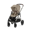 Прогулочная коляска для двойни Cybex Gazelle S Almond Beige (Миндально-бежевый)