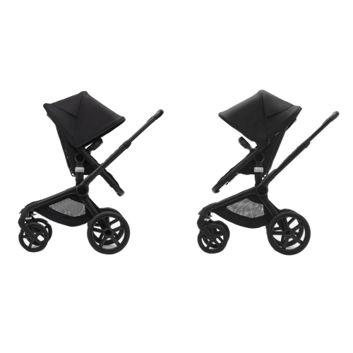 Коляска 2 в 1 Bugaboo Fox 5 Midnight black шасси Black