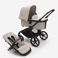 Коляска 2 в 1 Bugaboo Fox 5 Desert taupe шасси Black