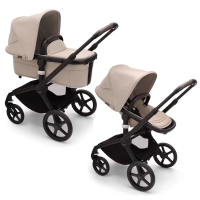 Коляска 2 в 1 Bugaboo Fox 5 Desert taupe шасси Black