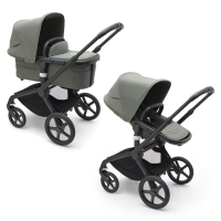 Коляска 2 в 1 Bugaboo Fox 5 Forest green шасси Black