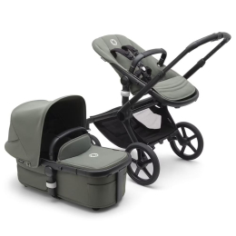 Коляска 2 в 1 Bugaboo Fox 5 Forest green шасси Black