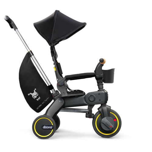 Трехколесный велосипед Doona Liki Trike S5 Nitro Black (Черный)