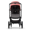 Коляска 2 в 1 Bugaboo Fox 5 Sunrise red/Grey mélange шасси Black