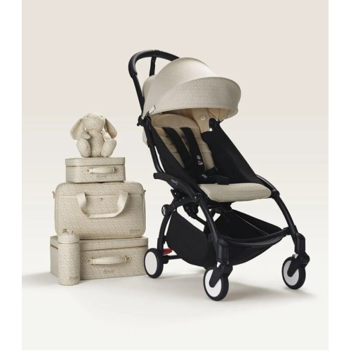 Прогулочная коляска Stokke YOYO Bonpoint, Beige/Black (цвет Бежевый / рама Черная)