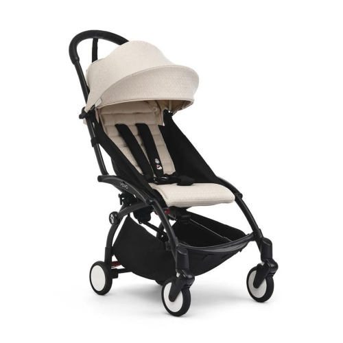 Прогулочная коляска Stokke YOYO Bonpoint, Beige/Black (цвет Бежевый / рама Черная)