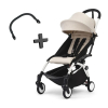 Прогулочная коляска Stokke YOYO3 Bonpoint Beige рама White + Бампер