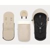 Коляска 2 в 1 Stokke YOYO Bonpoint Beige/Black Newborn Pack (бежевый цвет+черная рама)