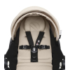 Коляска 2 в 1 Stokke YOYO Bonpoint Beige/Black Newborn Pack (бежевый цвет+черная рама)