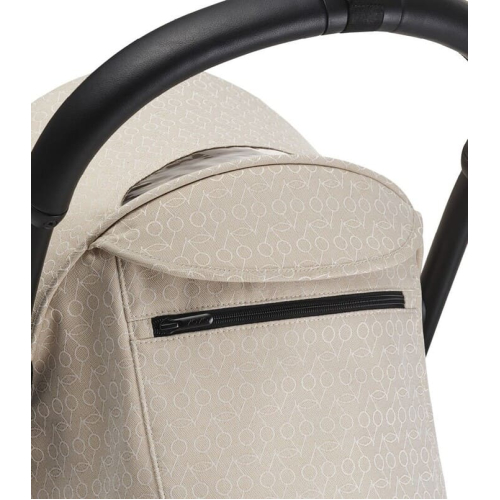 Коляска 2 в 1 Stokke YOYO Bonpoint Beige/Black Newborn Pack (бежевый цвет+черная рама)