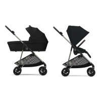 Коляска 2 в 1 Cybex Melio Magic Black (Черный)