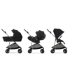 Коляска 2 в 1 Cybex Melio Magic Black (Черный)