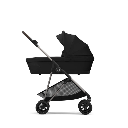 Коляска 2 в 1 Cybex Melio Magic Black (Черный)