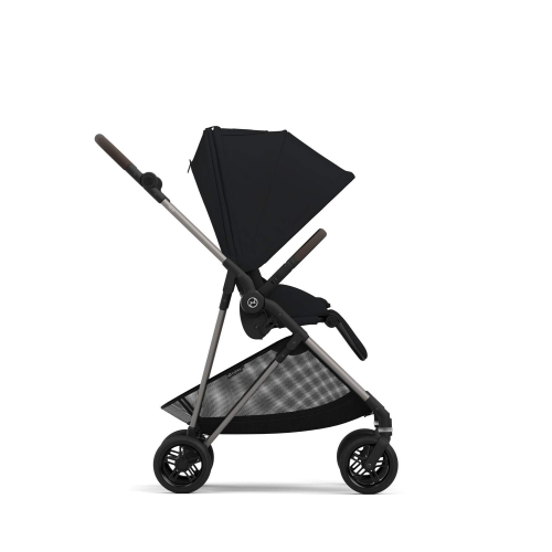 Коляска 2 в 1 Cybex Melio Magic Black (Черный)