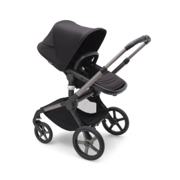 Коляска 2 в 1 Bugaboo Fox 5 Midnight black шасси Graphite