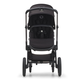 Коляска 2 в 1 Bugaboo Fox 5 Midnight black шасси Graphite