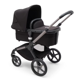 Коляска 2 в 1 Bugaboo Fox 5 Midnight black шасси Graphite