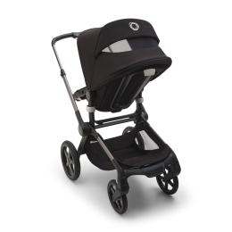 Коляска 2 в 1 Bugaboo Fox 5 Midnight black шасси Graphite