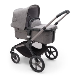 Коляска 2 в 1 Bugaboo Fox 5 Grey mélange шасси Graphite